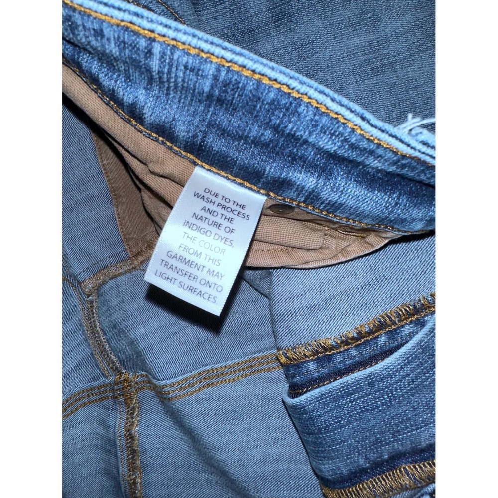 Duluth Trading Co Ballroom Double Flex Jeans Mens 44x28 Light Wash Relaxed Fit - Picture 2 of 8